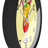 Yellow Wall Clock