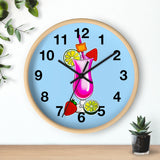 Wall Clock v3 Blue