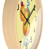 Wall Clock v5 Yellow