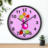 Wall Clock v3 Pink