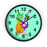 Wall Clock v4 Light Teal