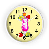 Wall Clock v3 Yellow