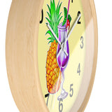 Wall Clock v4 Yellow