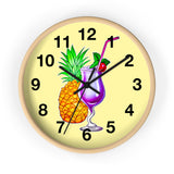 Wall Clock v4 Yellow