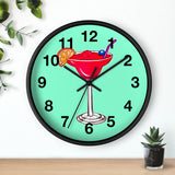 Wall Clock v2 Light Teal