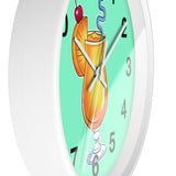 Wall Clock v5 Light Teal