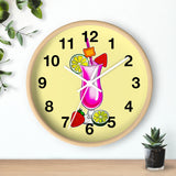 Wall Clock v3 Yellow