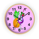 Wall Clock v4 Pink