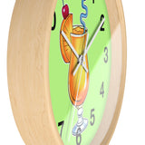 Wall Clock v5 Vivid Green