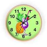 Wall Clock v4 Vivid Green