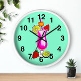 Wall Clock v3 Light Teal
