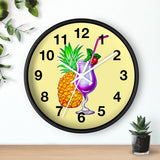 Wall Clock v4 Yellow