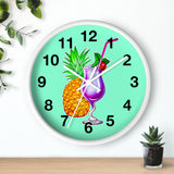 Wall Clock v4 Light Teal