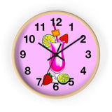 Wall Clock v3 Pink
