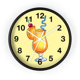 Wall Clock v5 Yellow