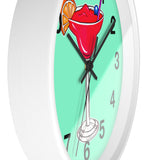 Wall Clock v2 Light Teal