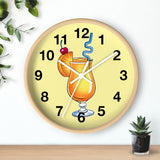 Wall Clock v5 Yellow