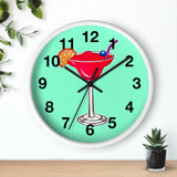 Wall Clock v2 Light Teal