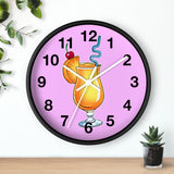 Wall Clock v5 Pink