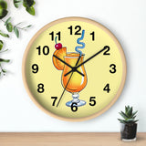 Wall Clock v5 Yellow