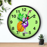 Wall Clock v4 Vivid Green