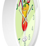 Green Wall Clock