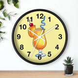 Wall Clock v5 Yellow