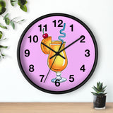 Wall Clock v5 Pink