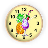 Wall Clock v4 Yellow