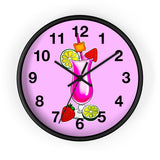Wall Clock v3 Pink