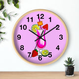 Wall Clock v3 Pink