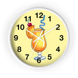 Wall Clock v5 Yellow
