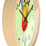Green Wall Clock