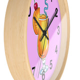 Wall Clock v5 Pink