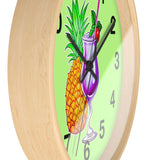 Wall Clock v4 Vivid Green