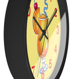 Wall Clock v5 Vivid Yellow