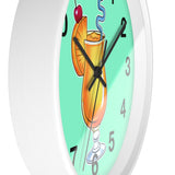 Wall Clock v5 Light Teal