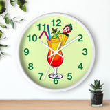 Green Wall Clock