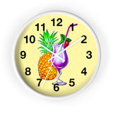 Wall Clock v4 Yellow