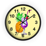 Wall Clock v4 Yellow