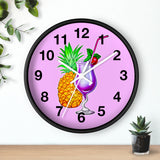 Wall Clock v4 Pink