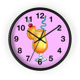 Wall Clock v5 Pink