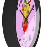 Pink Wall Clock