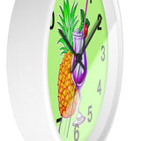 Wall Clock v4 Vivid Green