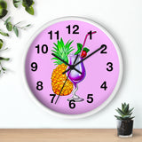 Wall Clock v4 Pink