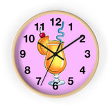 Wall Clock v5 Pink