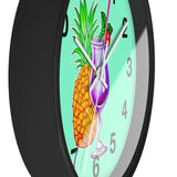 Wall Clock v4 Light Teal