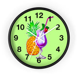 Wall Clock v4 Vivid Green
