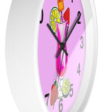 Wall Clock v3 Pink