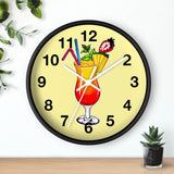 Yellow Wall Clock